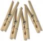 50pk Wood Clothespin