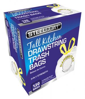 120ct 13gal D/S Trash Bag