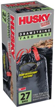27ct 39gal D/S Trash Bag