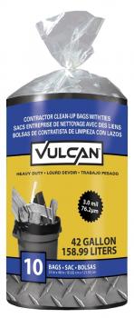 10ct 42gal 3Mil Trash Bag
