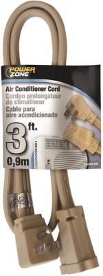 3' 14/3 Beige A/C Cord