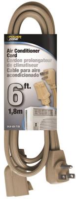 6' 14/3 Beige A/C Cord