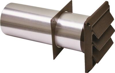 4" Brown Louver Dryer Vent