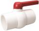 4" PVC SCH40 Ball Valve SxS