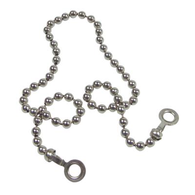 15" SS Steel Beaded Chain