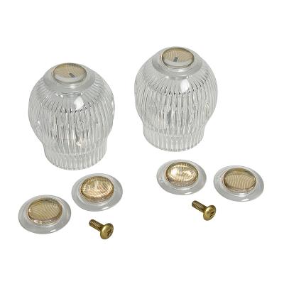 2pk Sterling Tub/Shower Handle