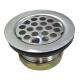 Flat Kitchen Strainer Kit Chrome