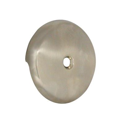 Tub Drain Overflow Plate Nickel