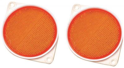 3-1/4 Amber Reflectors