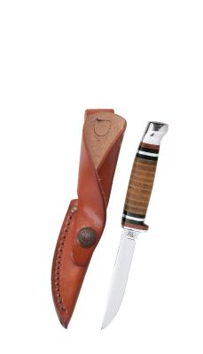 Leather Hunter Knife