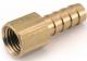 1/2x1/4FPT Barb Insert Brass
